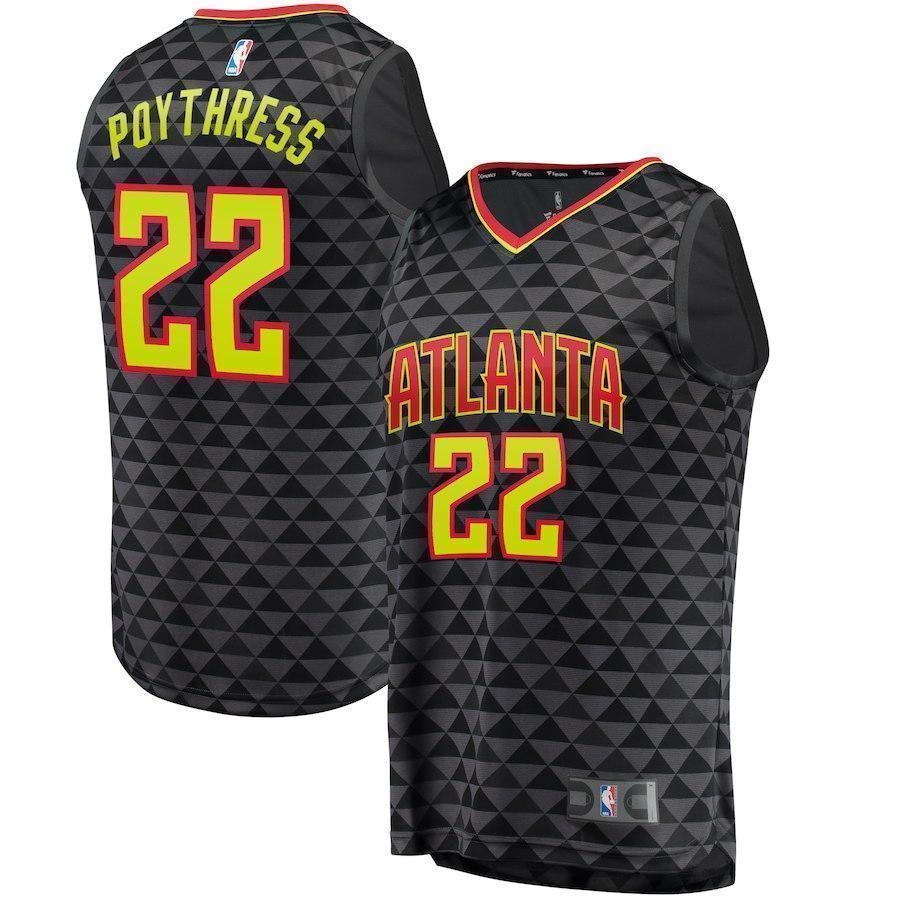 Alex Len Atlanta Hawks Jersey  Icon Edition  Black