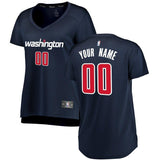 Women's Fanatics Branded Navy Washington Wizards Fast Break Replica Custom Jersey – Statement Edition  Navy