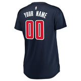 Women's Fanatics Branded Navy Washington Wizards Fast Break Replica Custom Jersey – Statement Edition  Navy