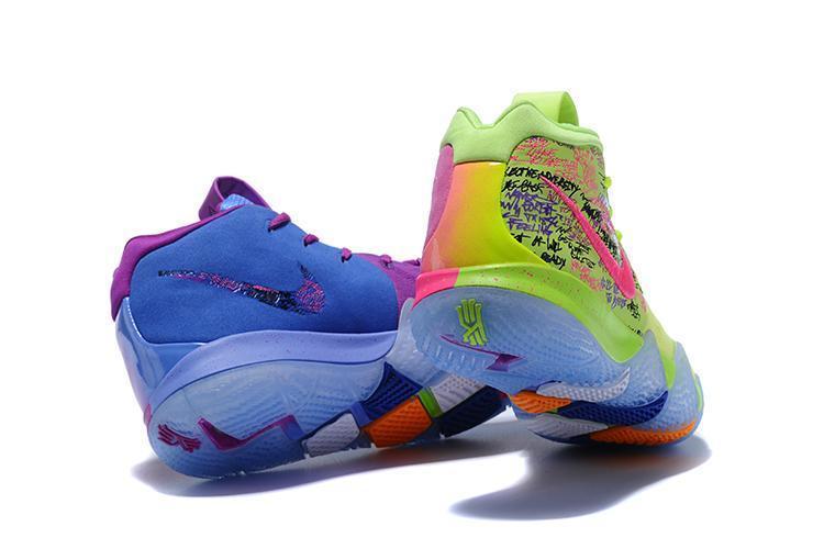 Nike Kyrie 4 Confetti Men Basketball Shoes Sale Size US 7,8,8.5,9.5,10,11,12