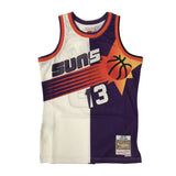 Nba Phoenix Suns Steve Nash Mitchell & Ness Split Retro Swingman Jersey  White