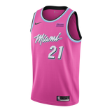 Hassan Whiteside Nike Sunset Vice Swingman Jersey  Pink