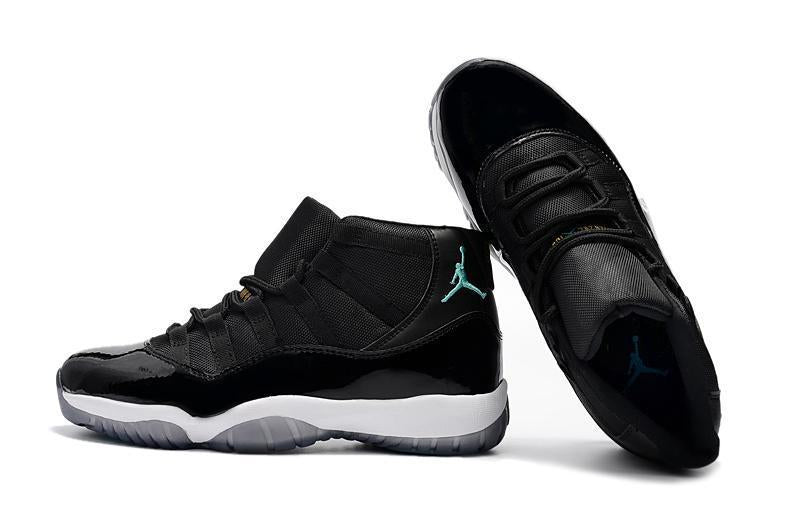 Nike Air Jordan 11 Retro Black White Gamma Blue Basketball Men