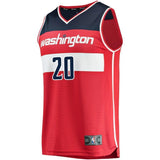 Youth Fanatics Branded Jodie Meeks Red Washington Wizards Fast Break Player Jersey  Icon Edition  Red
