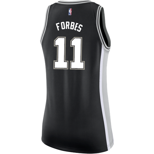 Forbes San Antonio Spurs Women's Nike Custom Personalized Icon Swingman Jersey  Black