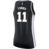 Forbes San Antonio Spurs Women's Nike Custom Personalized Icon Swingman Jersey  Black