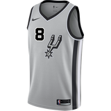 Mills San Antonio Spurs Men's Nike  Statement Edition Swingman Personalized Jersey   Grey