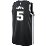 Murray San Antonio Spurs Men's Nike Custom Personalized Icon Swingman Jersey  Black