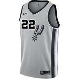 Gay San Antonio Spurs Men's Nike  Statement Edition Swingman Personalized Jersey   Grey