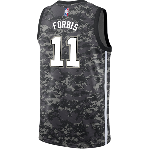 Forbes San Antonio Spurs Men's Nike  City Edition Swingman Personalized Jersey  Navy