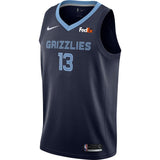 Men's Nike Jaren Jackson Jr. Memphis Grizzlies Swingman Sponsor Patch Jersey – Icon Edition  Navy