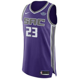 Men's Nike Ben McLemore Purple Sacramento Kings Authentic Sponsor Patch Jersey – Icon Edition