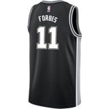 Forbes San Antonio Spurs Men's Nike Custom Personalized Icon Swingman Jersey  Black