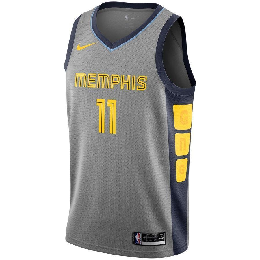 Men's Nike Mike Conley Memphis Grizzlies City Edition Swingman Jersey  Gray