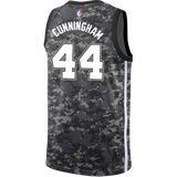 Cunningham San Antonio Spurs Men's Nike  City Edition Swingman Personalized Jersey  Navy
