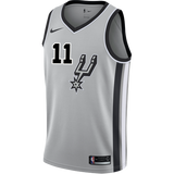 Forbes San Antonio Spurs Men's Nike  Statement Edition Swingman Personalized Jersey   Grey