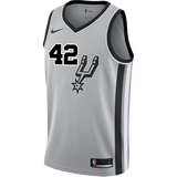 Bertans San Antonio Spurs Men's Nike  Statement Edition Swingman Personalized Jersey   Grey