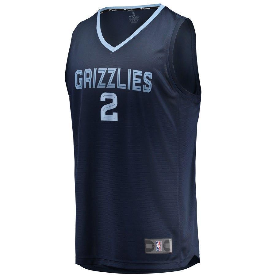 Men's Fanatics Branded Delon Wright Memphis Grizzlies Fast Break Jersey – Icon Edition  Navy