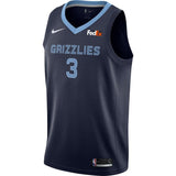 Men's Nike Jevon Carter Navy Memphis Grizzlies Swingman Sponsor Patch Jersey – Icon Edition  Navy