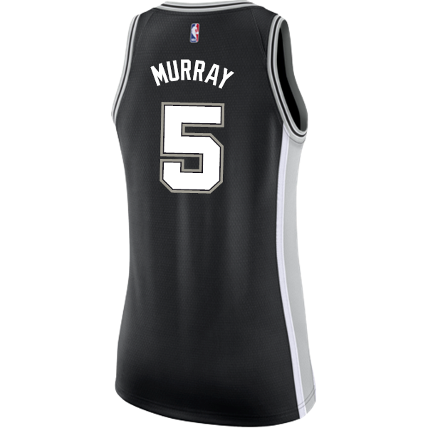 Murray San Antonio Spurs Women's Nike Custom Personalized Icon Swingman Jersey  Black