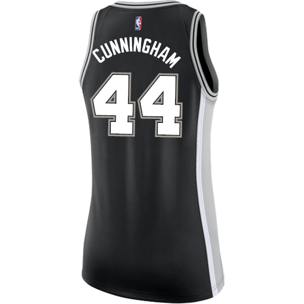 Cunningham San Antonio Spurs Women's Nike Custom Personalized Icon Swingman Jersey  Black