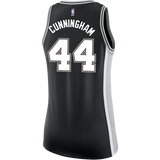 Cunningham San Antonio Spurs Women's Nike Custom Personalized Icon Swingman Jersey  Black