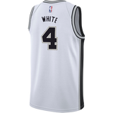 White San Antonio Spurs Men's Nike Custom Personalized Icon Swingman Jersey  White