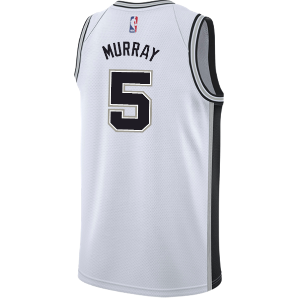 Murray San Antonio Spurs Men's Nike Custom Personalized Icon Swingman Jersey  White