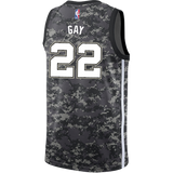 Gay San Antonio Spurs Men's Nike  City Edition Swingman Personalized Jersey  Navy