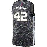 Bertans San Antonio Spurs Men's Nike  City Edition Swingman Personalized Jersey  Navy