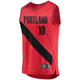 Jake Layman Portland Trail Blazers Fast Break Player Jersey  Statement Edition  Red