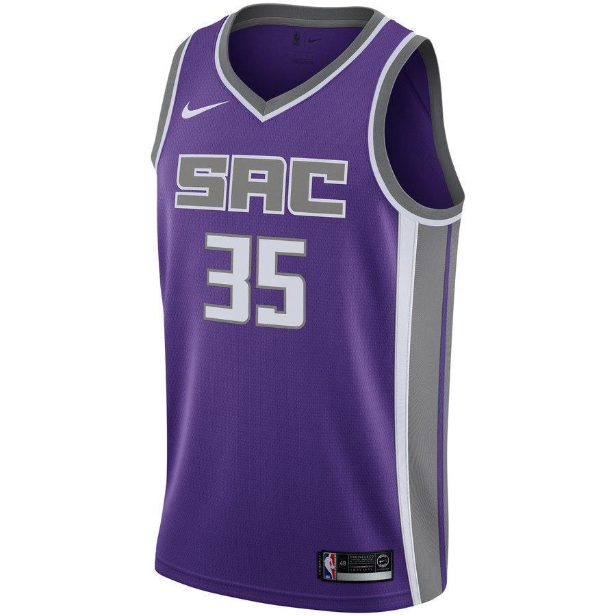Men's Nike Marvin Bagley III Purple Sacramento Kings Swingman Jersey