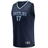 Men's Fanatics Branded Jonas Valanciunas Memphis Grizzlies Fast Break Jersey – Icon Edition  Navy
