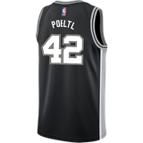Poeltl San Antonio Spurs Men's Nike Custom Personalized Icon Swingman Jersey  Black