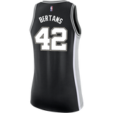 Bertans San Antonio Spurs Women's Nike Custom Personalized Icon Swingman Jersey  Black
