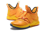 Nike Lebron Soldier XII 12 SFG EP Orange Yellow Men Shoes Sale Size US7,8,8.5,9,10,11,12