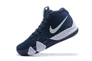 Nike Kyrie 4 Navy White Men Basketball Shoes Sale Size US 7,8,8.5,9.5,10,11,12