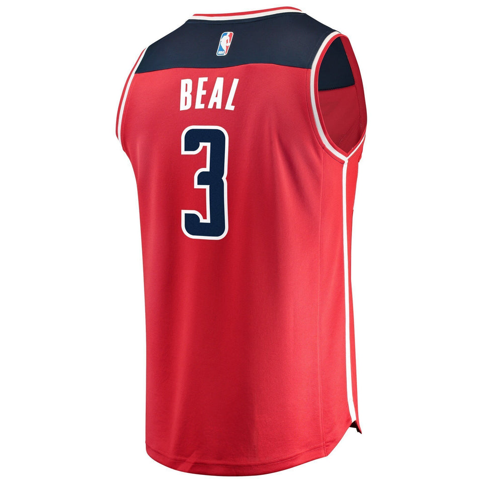 Youth Fanatics Branded Bradley Beal Red Washington Wizards Fast Break Player Jersey  Icon Edition Red