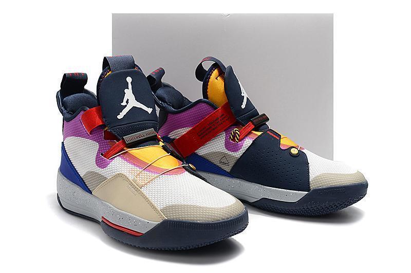 Nike Air Jordan 33 Multicolor Men Shoes Sale Size US 7,8,8.5,9.5,10,11,12