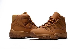 Nike Air Jordan 11 Retro Wheat Ginger Gum Yellow Basketball Men