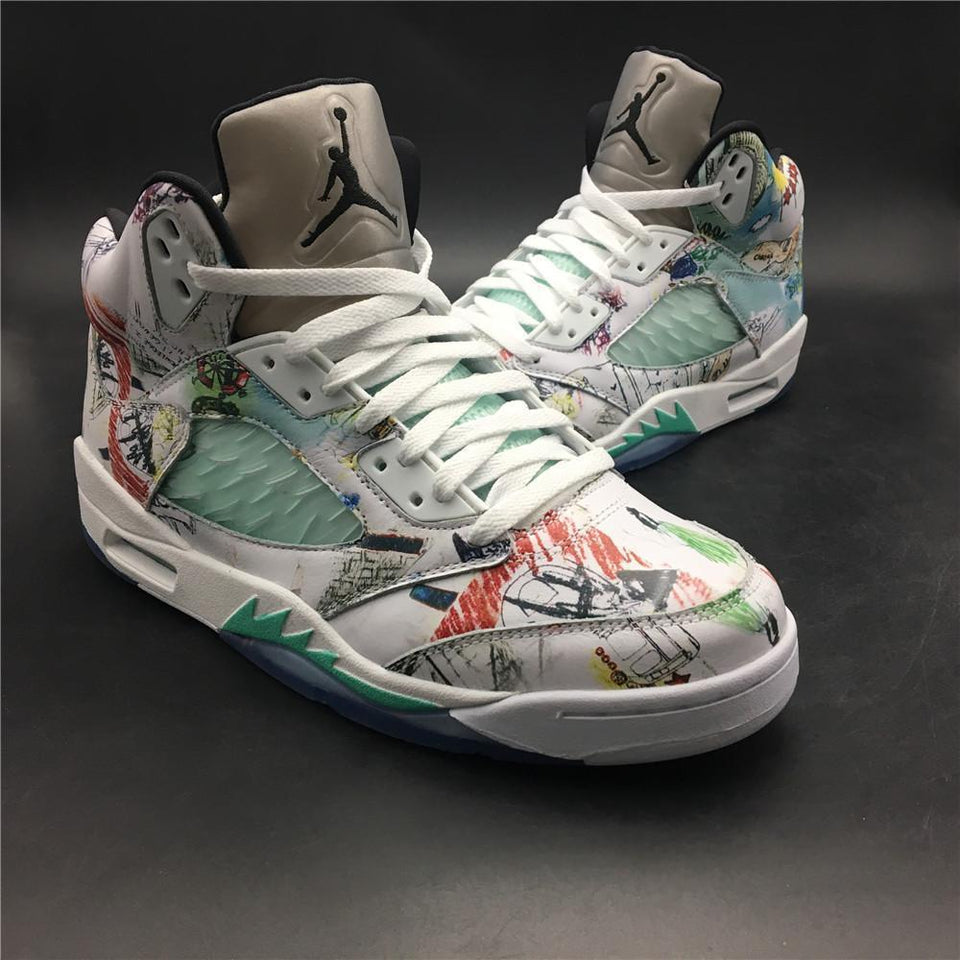 Nike Air Jordan 5 Retro Wings White Men Shoes Sale