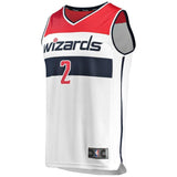 Youth Fanatics Branded John Wall White Washington Wizards Fast Break Replica Player Jersey  Association Edition  White