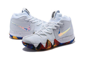 Nike Kyrie 4 &quot;NCAA TOURNAMENT&quot; White Men Basketball Shoes Sale Size US 7,8,8.5,9.5,10,11,12