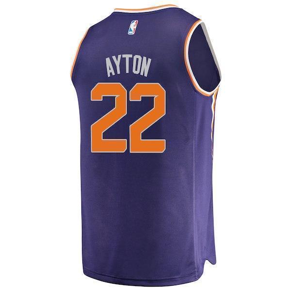 Nba Phoenix Suns Deandre Ayton Fanatics Replica Jersey  Purple