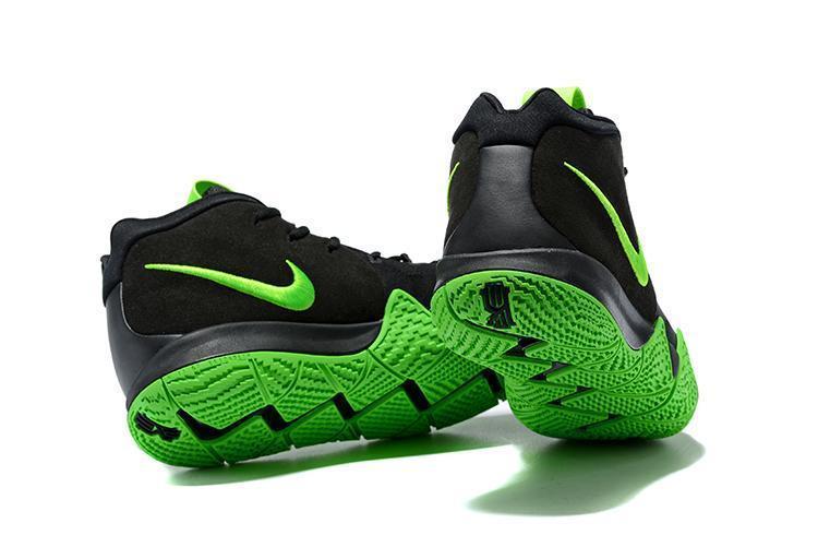 Nike Kyrie 4 &quot;Halloween&quot; Black Green Men Basketball Shoes Sale Size US 7,8,8.5,9.5,10,11,12