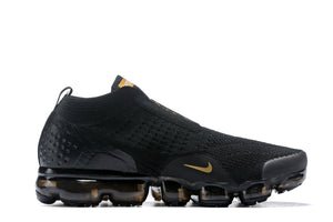 Nike Air Vapormax Moc 2 Black Gold Shoes Sneakers Men Sale Size US 7, 8, 8.5, 9, 10, 11