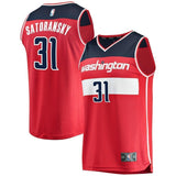 Youth Fanatics Branded Tomas Satoransky Red Washington Wizards Fast Break Player Jersey  Icon Edition  Red