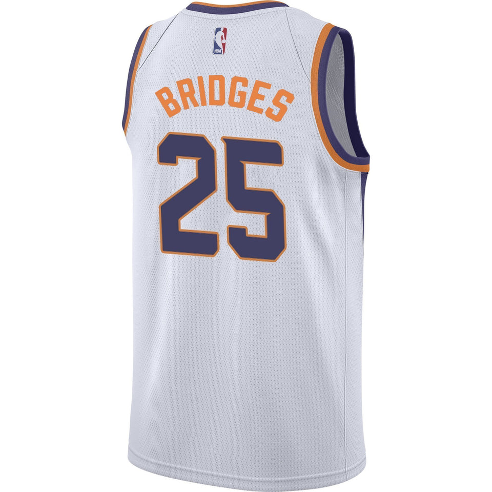 Nba Phoenix Suns Mikal Bridges Nike Swingman Jersey Association Edition  White