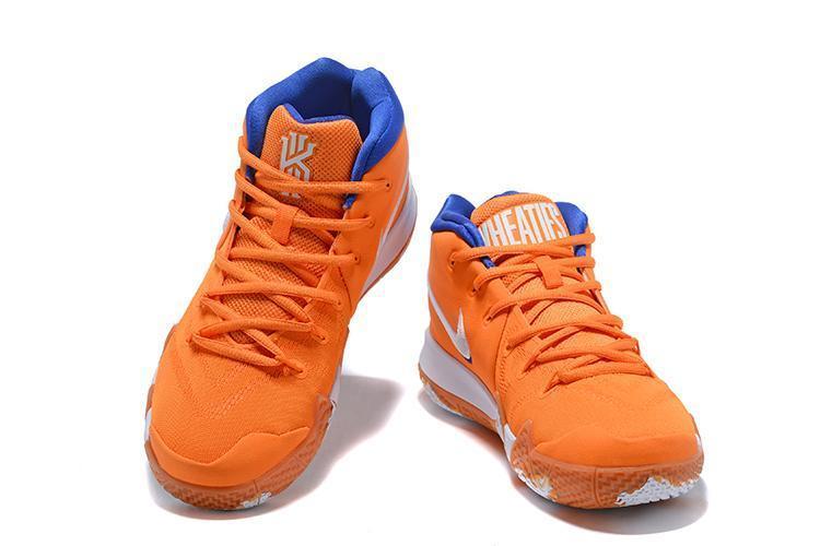 Nike Kyrie 4 Orange Men Basketball Shoes Sale Size US 7,8,8.5,9.5,10,11,12