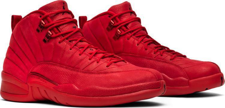 Nike Air Air Jordan 12 Retro All Red Shoes Basketball Men Sale